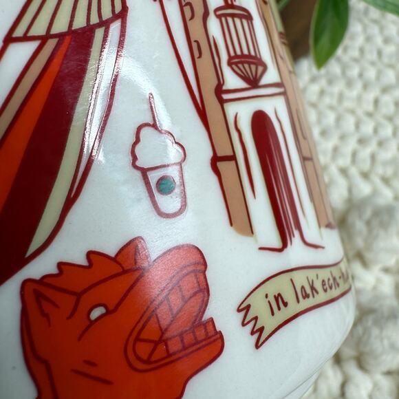 STARBUCKS COFFEE CO Been There Series Globe Collection Merida Mexico Mug Cup - Picture 6 of 10